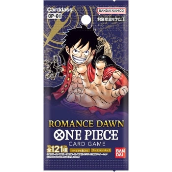 one piece card game - romance dawn - op-01 - bustina singola 6 carte (jap)
