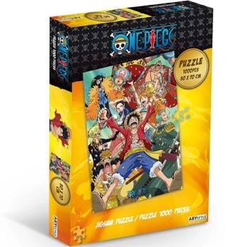 one piece - jigsaw puzzle 1000 pieces - ciurma di cappello di paglia