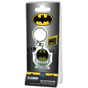 dc comics - keychain 3d premium - bat-signal
