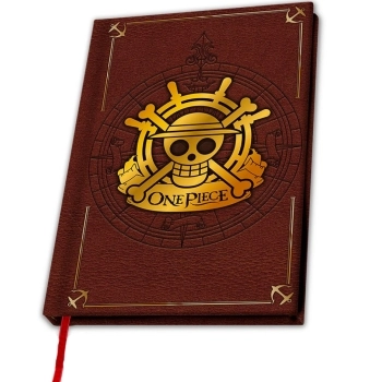 one piece - premium notebook a5 - teschio