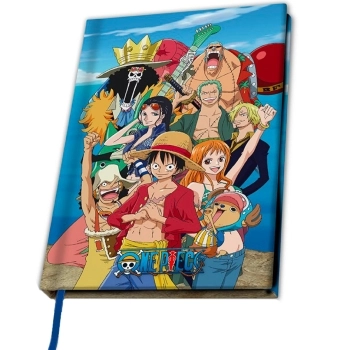 one piece - notebook a5 - ciurma di cappello di paglia