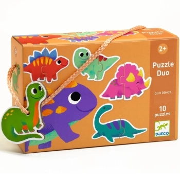 puzzle duo - dinosauri