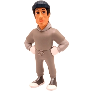 rocky - rocky balboa con tuta da allenamento - movies 105 - minix collectible figurines