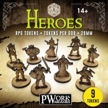 rpg tokens - heroes