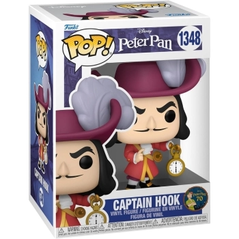 disney: peter pan 70th anniversary - captain hook 9cm - funko pop 1348