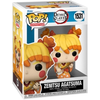 demon slayer - zenitsu agatsuma 9cm - funko pop 1531