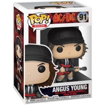 ac/dc - angus young (green) 9cm - funko pop 91