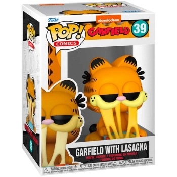 garfield - garfield with lasagna pan 9cm - funko pop 39