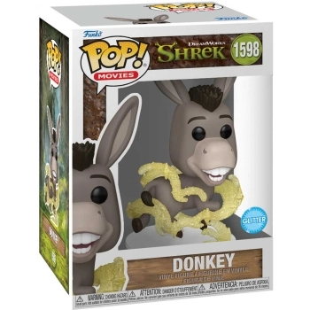 shrek 30th anniversary - donkey 9cm - funko pop 1598