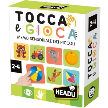 tocca e gioca - memo sensoriale dei piccoli