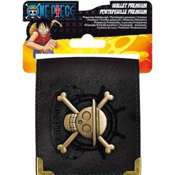 one piece - portafoglio - skull
