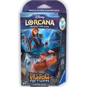 lorcana - ursula's return - zaffiro & acciaio - starter deck (eng)