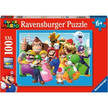 super mario - puzzle 100 pezzi xxl