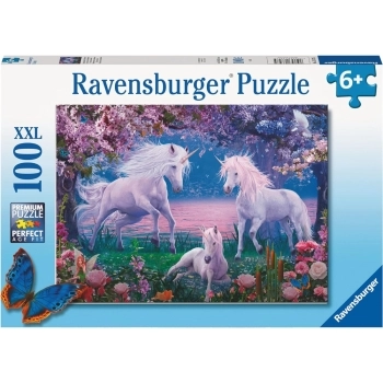 unicorni incantati - puzzle 100 pezzi xxl