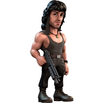 rambo - rambo con la maglietta - movies 110 - minix collectible figurines