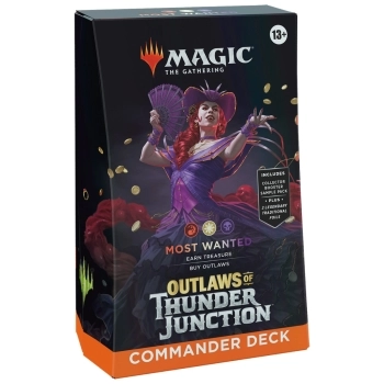 magic the gathering - outlaws of thunder junction - most wanted - mazzo commander (eng)