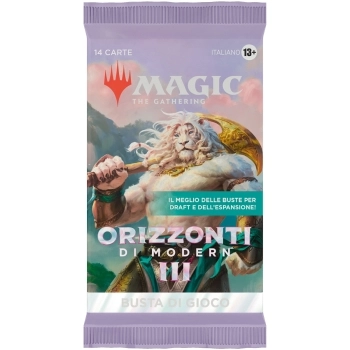 magic the gathering - orizzonti di modern 3 - busta di gioco - bustina singola 14 carte (ita)