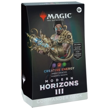 magic the gathering - modern horizons 3 - creative energy - mazzo commander (eng)
