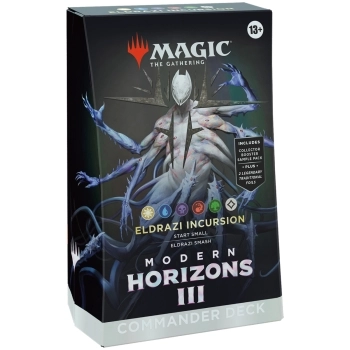 magic the gathering - modern horizons 3 - eldrazi incursion - mazzo commander (eng)