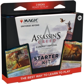 magic the gathering - universes beyond: assassin's creed - starter kit (eng)