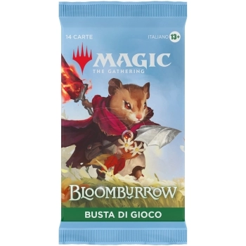 magic the gathering - bloomburrow - busta di gioco - bustina singola 14 carte (ita)