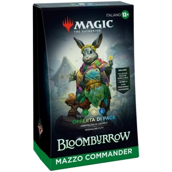 magic the gathering - bloomburrow - offerta di pace - mazzo commander (ita)