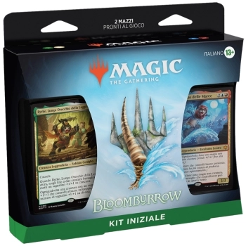 magic the gathering - bloomburrow - starter kit (ita)