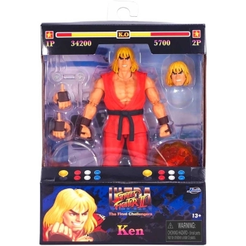 street fighter ii - ken - action figure 15cm