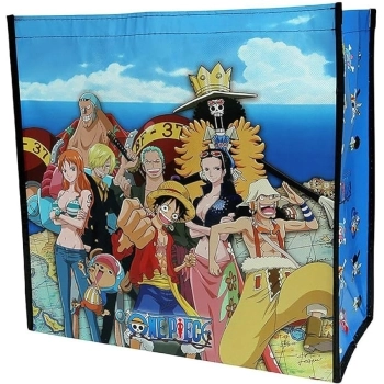 one piece - shopping bag - equipaggio cappello di paglia