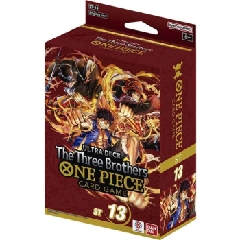 one piece card game - the three brothers - ultra deck st-13 (eng)