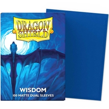 dragon shield standard sleeves - wisdom dual matte (100 bustine protettive)