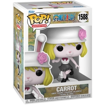 one piece - carrot with white hat 9cm - funko pop 1588