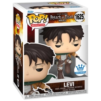 attack on titan - levi (falling) 9cm - funko pop 1625