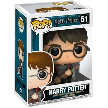 harry potter - harry potter with firebolt 9cm - funko pop 51