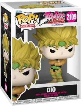 jojo's bizarre adventure - dio - funko pop! 2109