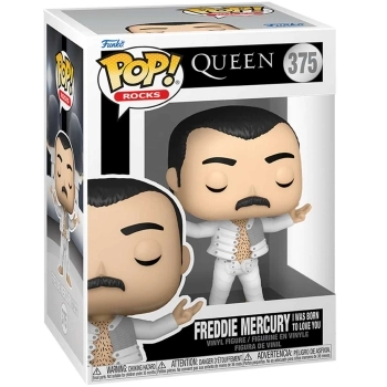 queen - freddi mercury (i was born to love you) 9cm - funko pop 375