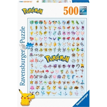 pokemon - pokedex - puzzle 500 pezzi