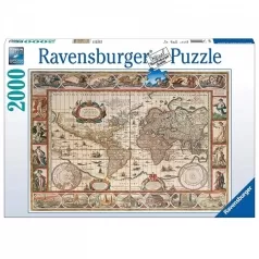 mappamondo 1650 - puzzle 2000 pezzi