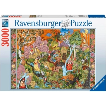 giardino dei segni zodiacali - puzzle 3000 pezzi