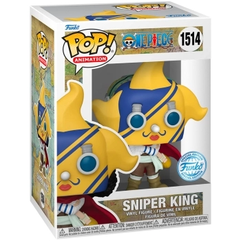one piece - sniper king 9cm - funko pop 1514