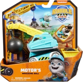 paw patrol rubble and crew - veicolo tematizzato di motor