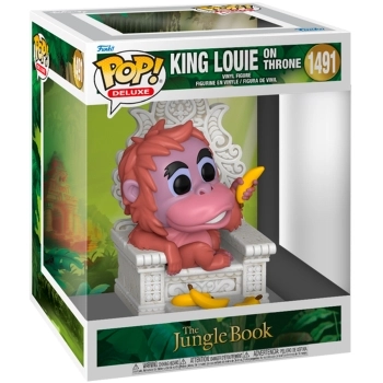 disney: the jungle book - king louie on throne 9cm - funko pop 1491