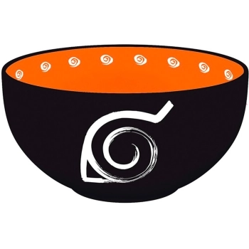 naruto shippuden - ciotola in ceramica - konoha