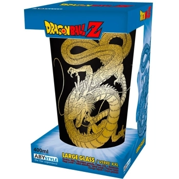 dragon ball - bicchiere large glass 400ml - shenron