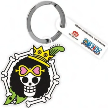 one piece - portachiavi plexiglass - brook logo
