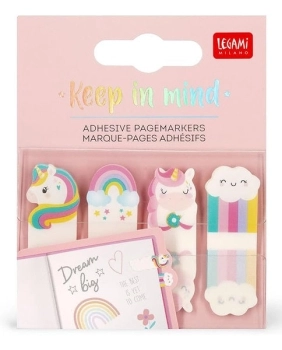 keep in mind - segnapagina adesivi - unicorn