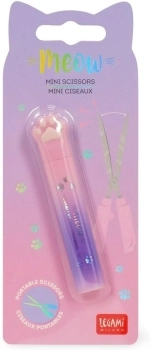 mini forbici meow - rosa-viola