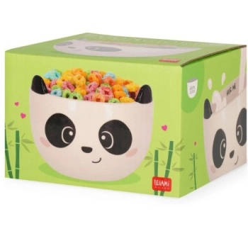 ciotola da colazione in gres - buongiorno! - panda