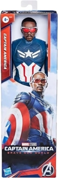 captain america brave new world - sam wilson titan hero 30cm