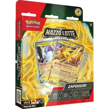 pokemon - mazzi lotta deluxe - zapdos-ex (ita)